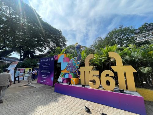 写真　映画祭メイン会場入り口（ジェトロ撮影）