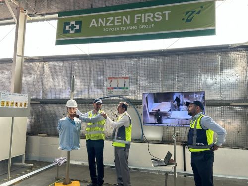 写真　安全体感道場の様子（ジェトロ撮影）