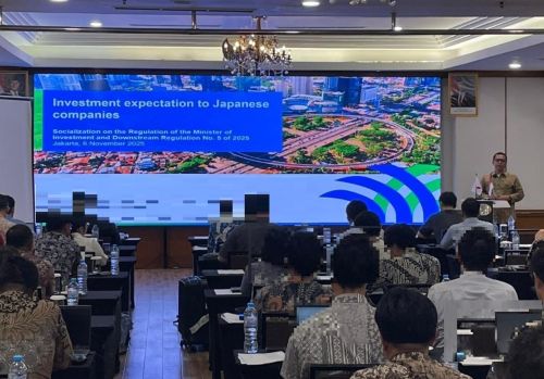 写真　チャヒョーBKPM東アジア・南アジア・中東・アフリカ担当投資促進局長（ジェトロ撮影）