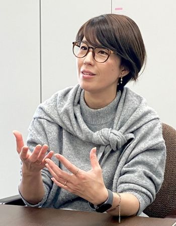 写真　大西千聡裾野市副市長（ジェトロ撮影）