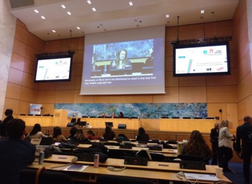 写真　アセンブリーホールで開催されたセッション（ジェトロ撮影）