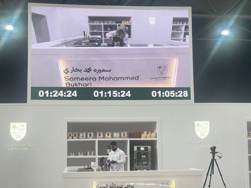 写真　トップシェフによるコンペティションの様子（ジェトロ撮影）