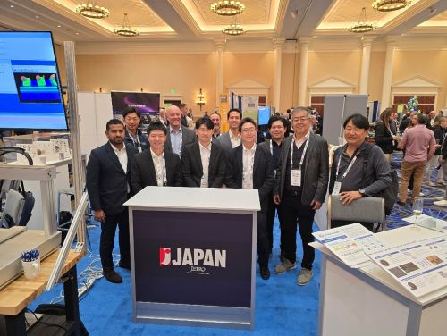写真　ジャパンブース参加者の様子（ジェトロ撮影）
