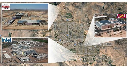 写真　半導体産業の成長めざましいアリゾナ州〔アリゾナ州立大学（ASU）提供〕