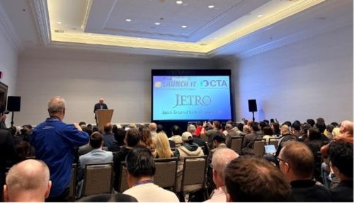 写真　メディアイベント「LaunchIT at CES 2026」の様子（ジェトロ撮影）