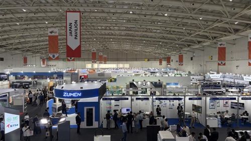 写真　展示会場の様子（ジェトロ撮影）