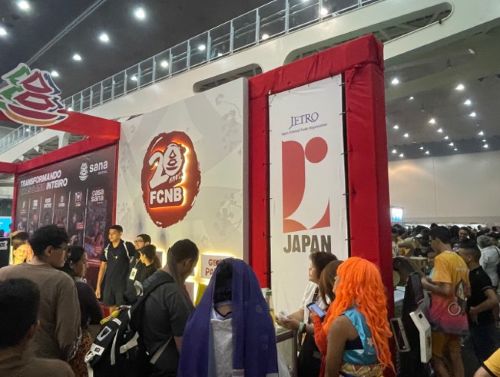 写真　ジェトロのアンケートブース（ジェトロ撮影）