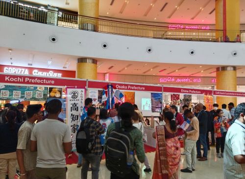 写真　府県の出展ブース（ジェトロ撮影）