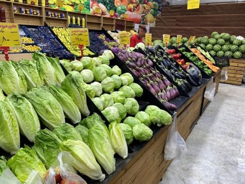 写真　テヘラン市内のスーパー（ジェトロ撮影）