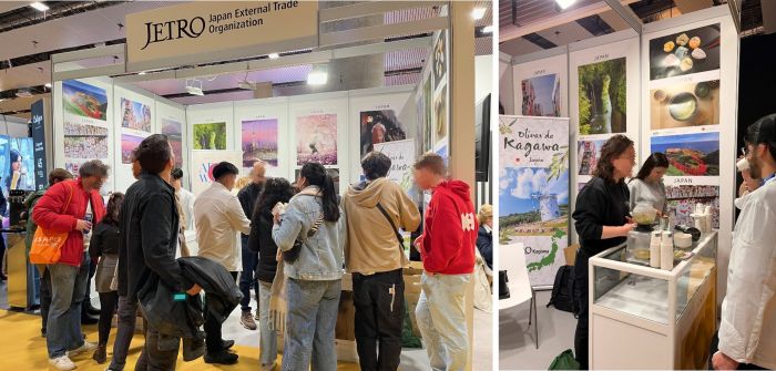 写真　ジェトロブースの様子（ジェトロ撮影）