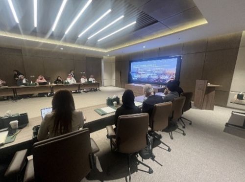 写真　サウジアラビア投資省（MISA）でのワークショップの様子（ジェトロ撮影）