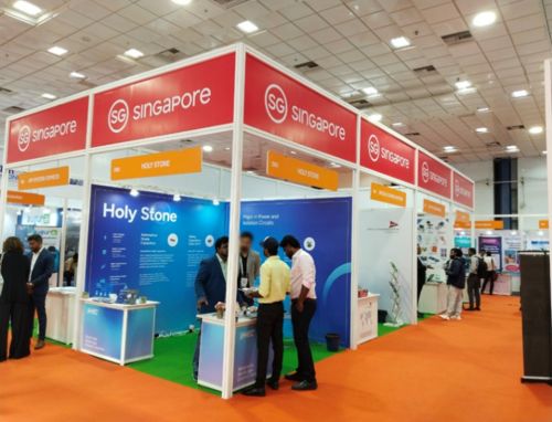 写真　シンガポールパビリオンの様子（ジェトロ撮影）