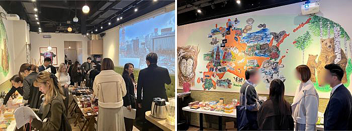 写真　会場の様子〔（左）主催者提供、（右）ジェトロ撮影〕