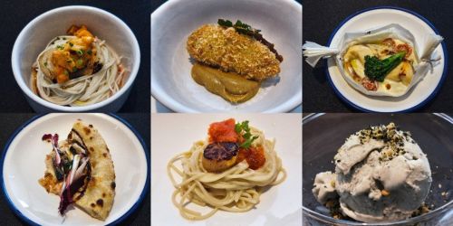 写真　イベントで提供された料理（ジェトロ撮影）