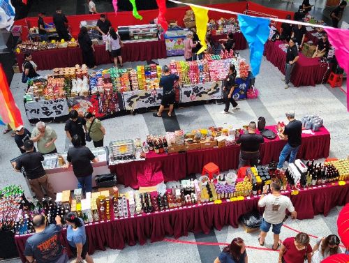 写真　日本食材のBtoCイベントの様子（ジェトロ撮影）