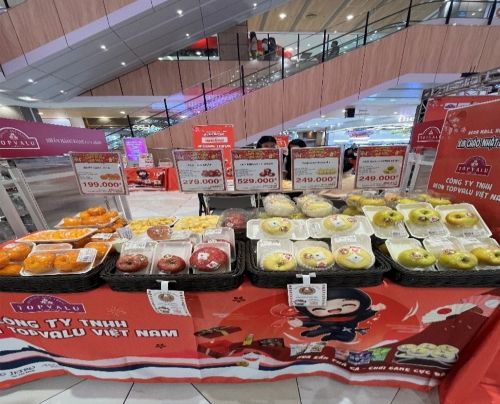 写真　日本産青果物プロモーションの様子（ジェトロ撮影）