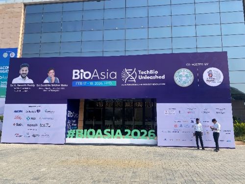 写真　Bio Asia会場入り口（ジェトロ撮影）