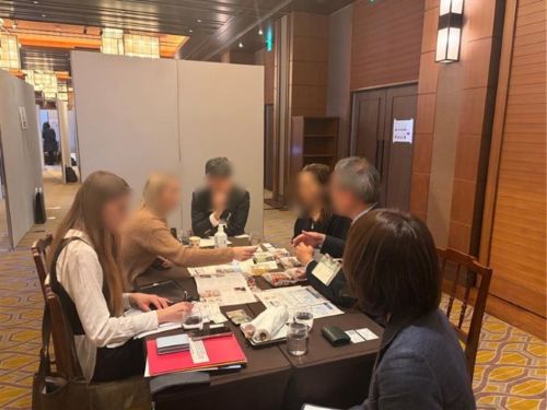 写真　食品輸出商談会 in 関西の様子（ジェトロ撮影）