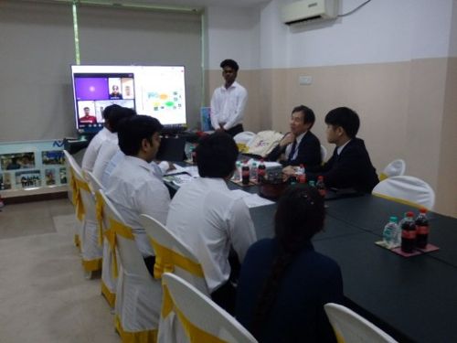 写真　日本エデュテック主催ジョブフェアの様子（ジェトロ撮影）