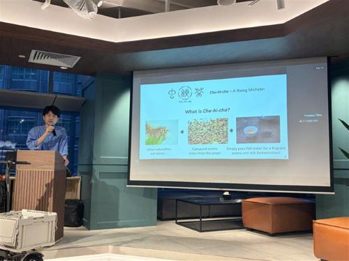 写真　シンガポール現地でのピッチの様子（ジェトロ撮影）