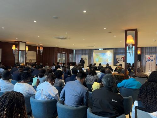 写真　日本・ザンビアビジネスフォーラムの様子（ジェトロ撮影）