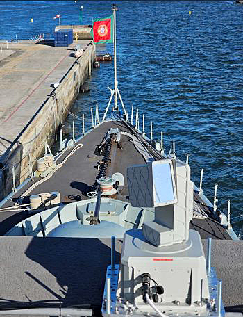 写真　REPMUSでテスト使用されたポラリスシステム（アストロライト提供）