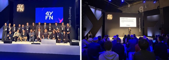 写真　4YFN内ピッチイベントの様子（ジェトロ撮影）