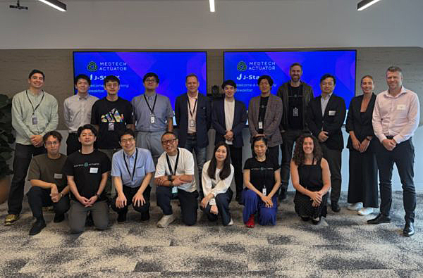 写真　プログラム参加者のFB Rice訪問時の様子（Medtech Actuator提供）