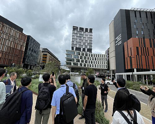 写真　Randwick Health Innovation Precinct訪問時の様子（Medtech Actuator提供）