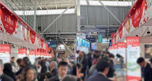 写真　ジャパンパビリオン来訪者の様子（ジェトロ撮影）