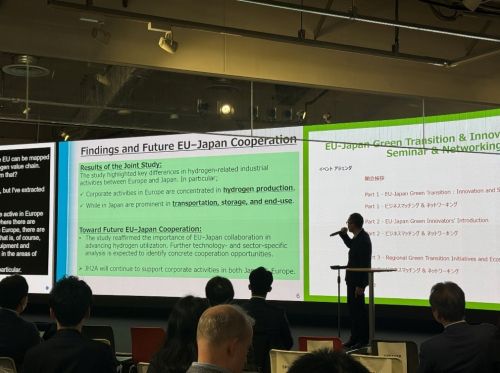 写真　JH2Aセミナーの様子（ジェトロ撮影）