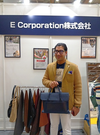 写真　Eコーポレーションのマヒ・イスラム代表取締役社長（ジェトロ撮影）