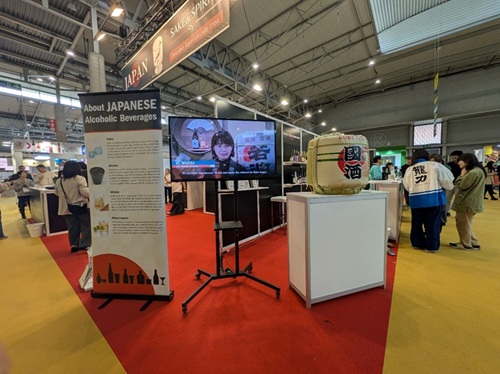 写真　国税庁によるジャパンパビリオン（国税庁提供）