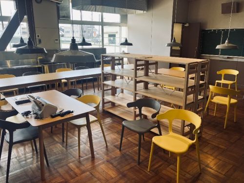 写真　施設内のシェアキッチン（ジェトロ撮影）