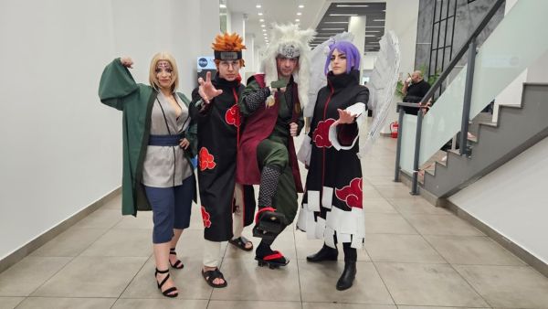 写真　コスプレする来場者（ジェトロ撮影）