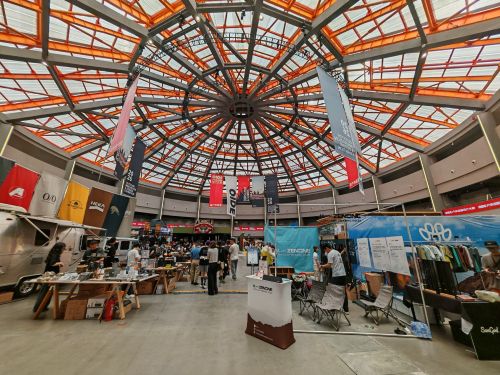写真　展示現場の様子（ジェトロ撮影）