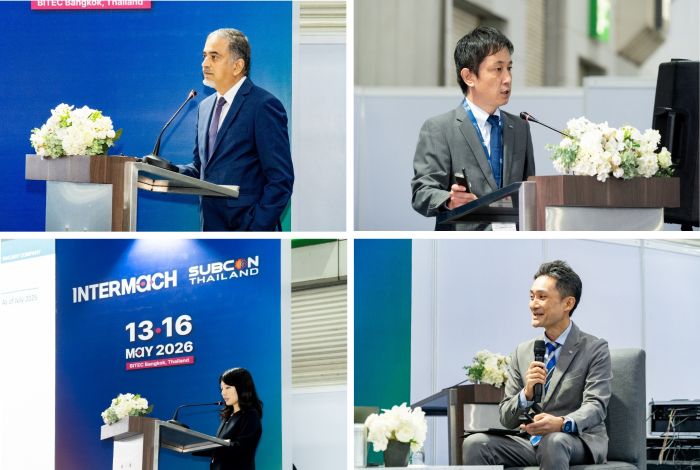 写真　本フォーラムの登壇者（左上：トヨタ・モーター・アジアのガネシュ氏、右上：JR西日本の中村氏、左下：JR貨物の山田氏、右下：JAXAの中村氏）（ともにジェトロ撮影）