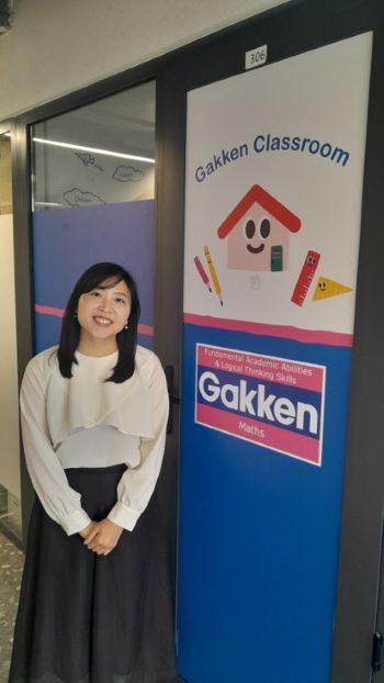 写真　NHTを立ち上げた朝山琴美代表取締役（ジェトロ撮影）