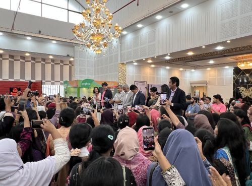 写真　ジョブフェア開会式の様子（ジェトロ撮影）
