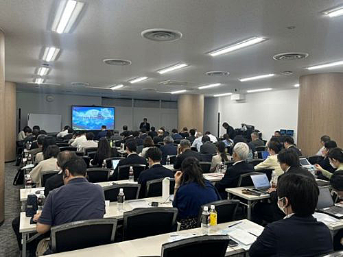 写真　会場の様子（デロイトトーマツ提供）