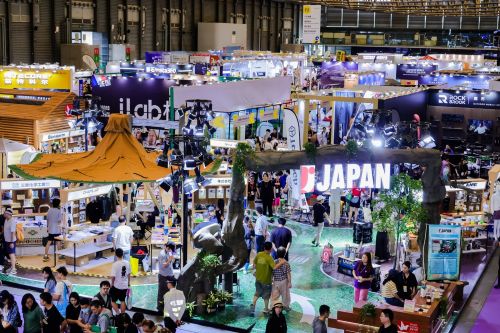 写真　ジェトロブースの様子（ジェトロ撮影）