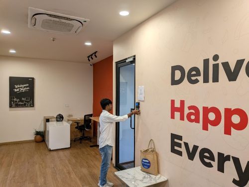 写真　インディセミシーが入居するインキュベーション施設（ジェトロ撮影）