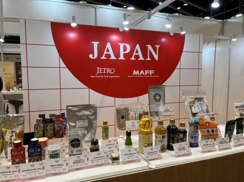 写真　グローバル・ゲートウェイ事業におけるサンプル展示（ジェトロ撮影）