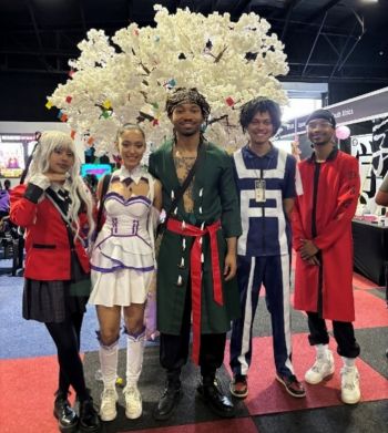 写真　来場者のコスプレの様子（ジェトロ撮影）